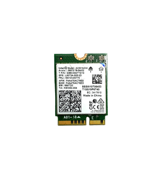 Tarjeta WiFi & Bluetooth Intel M.2 AX201NGW WiFi 6