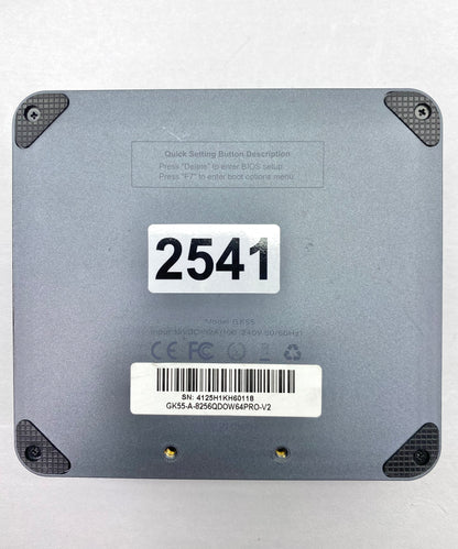 Desktop Beelink GK55 Celeron J4125 8GB RAM DDR4 256GB SSD LINUX MINT c/ adaptador