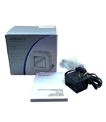 Teléfono Inalámbrico Oregon Scientific LS328 con Base y Pantalla