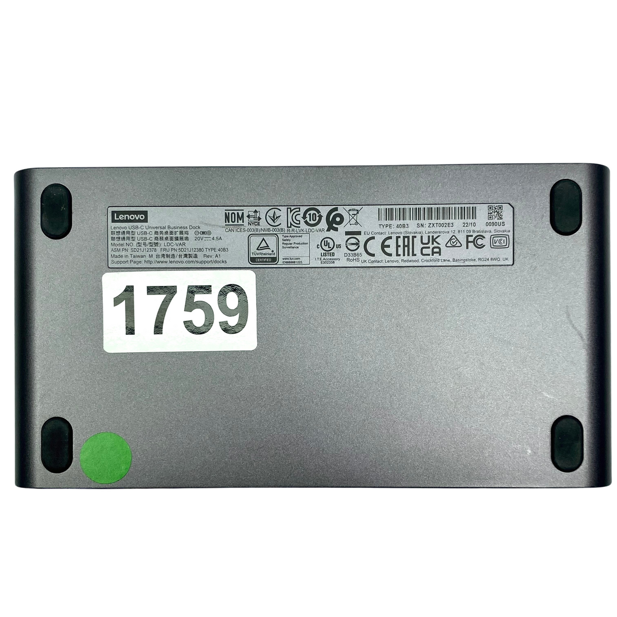 Docking Station Lenovo LDC-VAR c/ adaptador