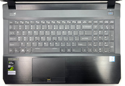 Laptop Sager P65xRP 15.6" 1920x1080 (FHD) Core i7-6700HQ 32GB RAM DDR4 512GB SSD c/ cargador