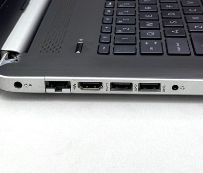 Laptop HP 17-by2075cl 17.3" 1600x900 (HD+) Core i5-10210U 16GB RAM DDR4 256GB NVMe SSD + 640GB HDD WINDOWS 11 HOME c/ cargador