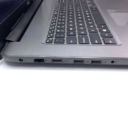 Laptop Dell Inspiron 17 5767 17.3" FHD i7-7500U 16GB 128GB SSD Radeon R7 WINDOWS 11 c/ cargador