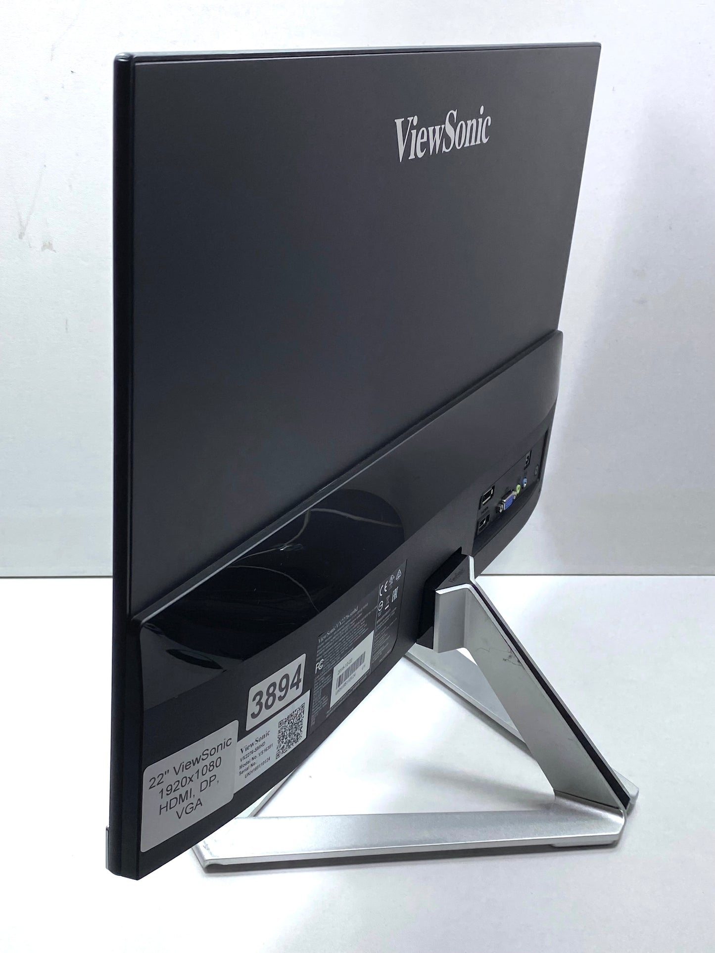 Monitor ViewSonic VX2276-SMHD 22" (FHD) 75Hz IPS c/ HDMI y Altavoces Integrados