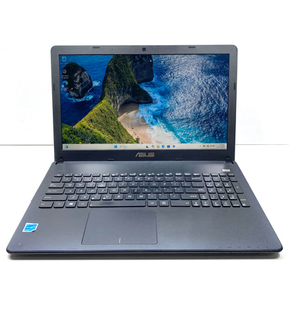 Laptop ASUS X501A 15.6" 1366x768 (HD) Core i3-3120M 8GB RAM DDR3 240GB SSD WINDOWS 11 PRO c/ cargador