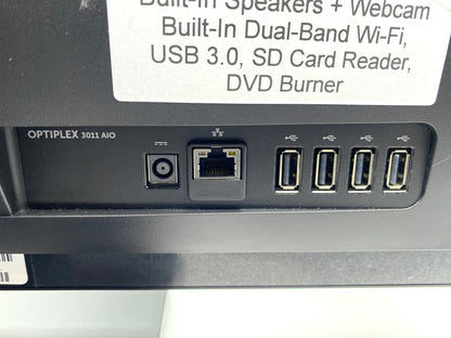 All-In-One Dell OptiPlex 3011 AIO 20" 1600x900 (HD) Core i3-3240 16GB RAM DDR3 128GB SSD WINDOWS 11 PRO c/ adaptador