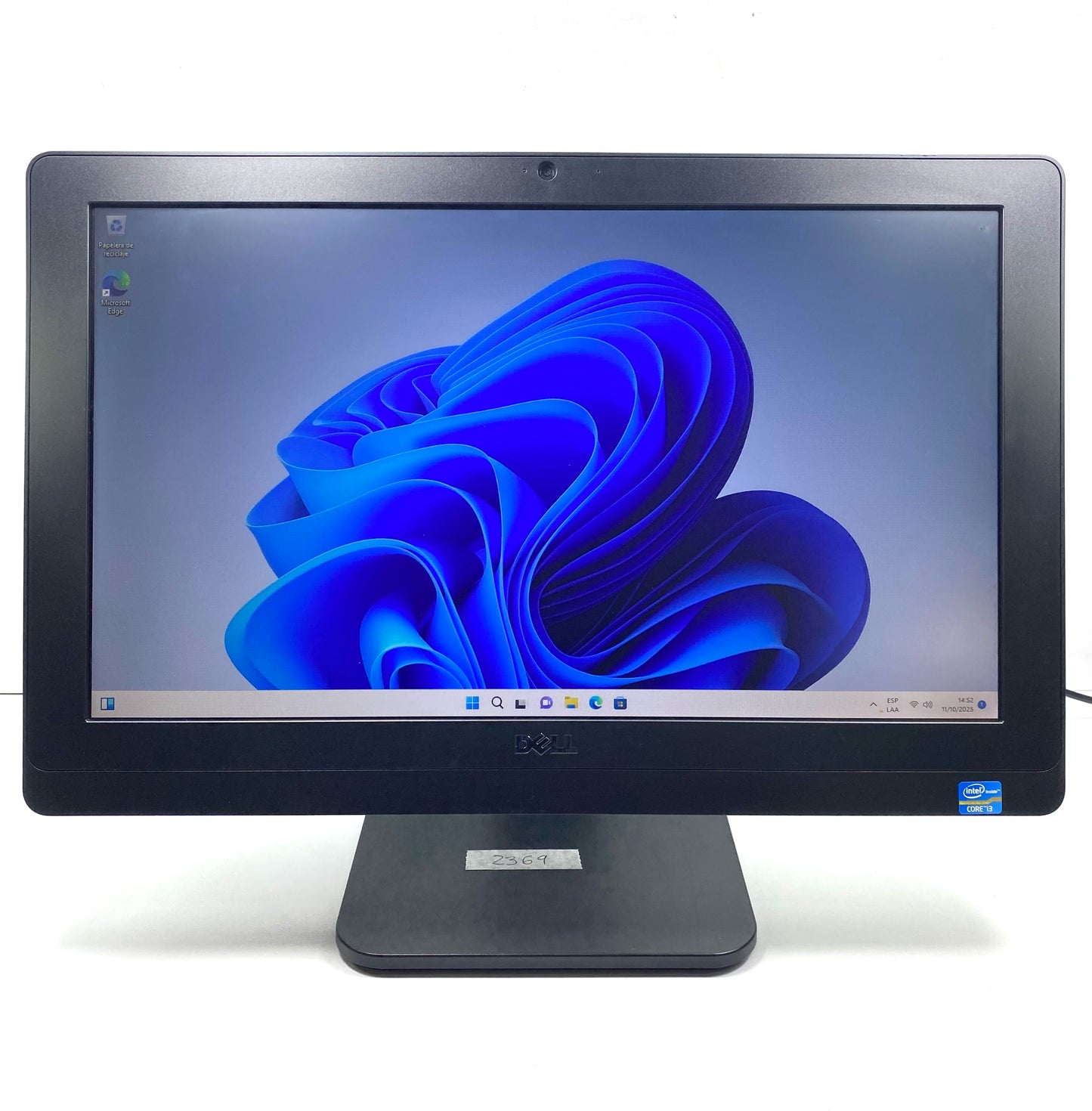 All-In-One Dell OptiPlex 3011 AIO 20" 1600x900 (HD) Core i3-3240 16GB RAM DDR3 128GB SSD WINDOWS 11 PRO c/ adaptador