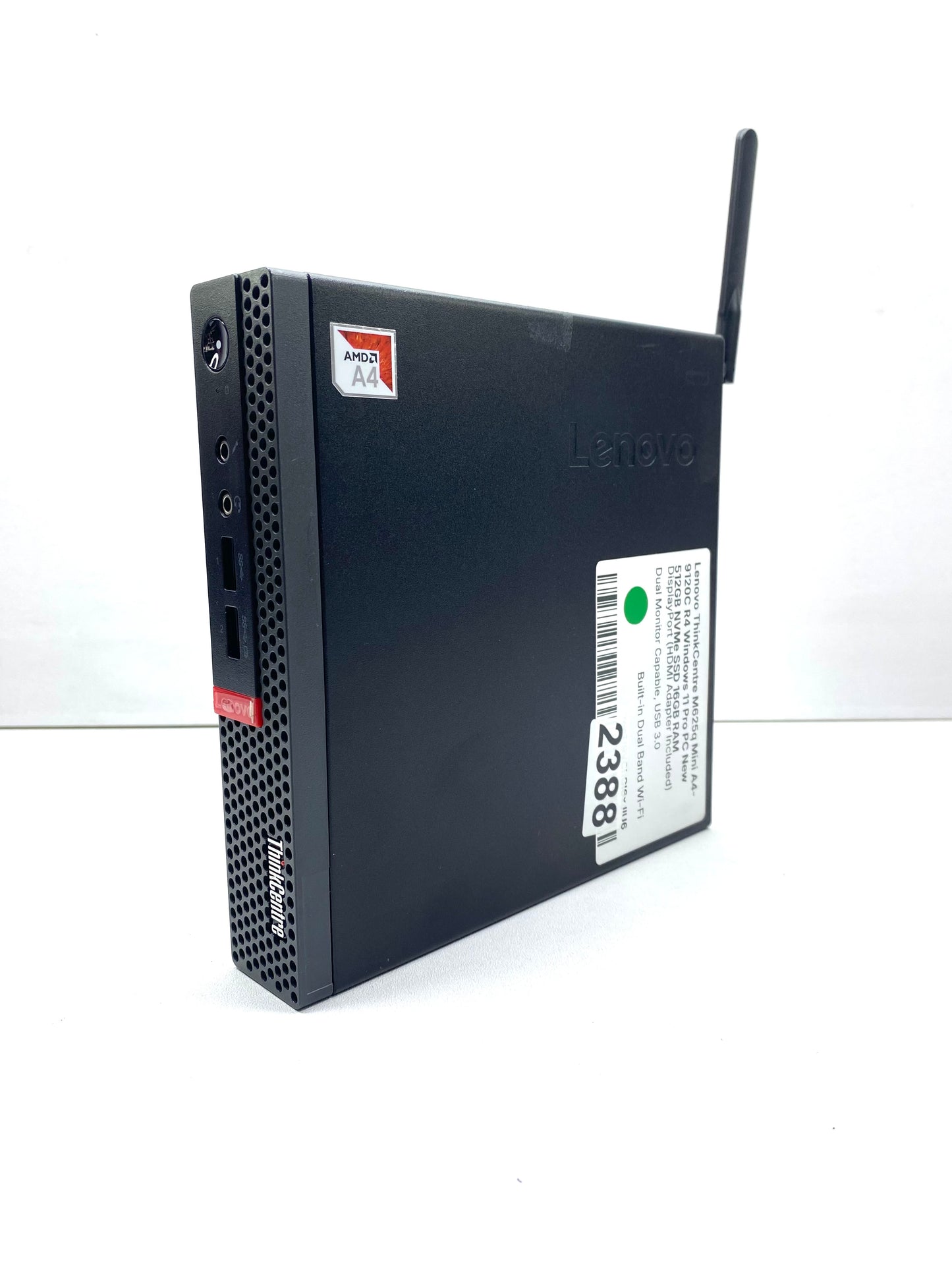 Desktop Lenovo ThinkCentre M625q  A4-9120C 16GB RAM DDR4 120GB SSD WINDOWS 11 PRO c/ adaptador