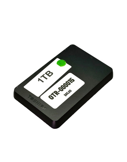 Disco Duro Externo HDD 1TB USB 3.0 Toshiba HDTB210XK3BA c/ cable