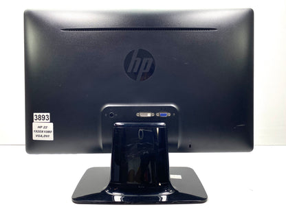 Monitor HP 2211x 22" (FHD) 60Hz 1080p c/ Cable DVI a HDMI