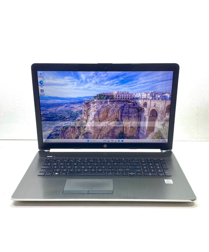 Laptop HP 17-by2075cl 17.3" 1600x900 (HD+) Core i5-10210U 16GB RAM DDR4 256GB NVMe SSD + 640GB HDD WINDOWS 11 HOME c/ cargador