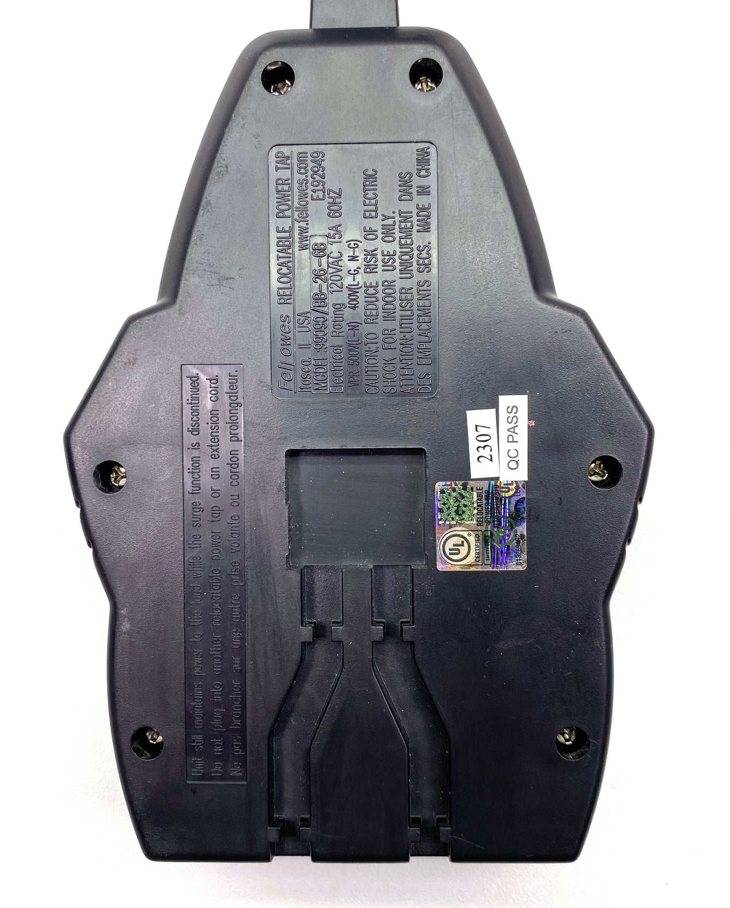 Protector de Voltaje Fellowes Mighty 8 Tomas