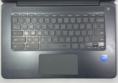 Laptop HP 14-ca043cl 14" HD Celeron N3550 4GB 32GB CHROME OS c/ cargador