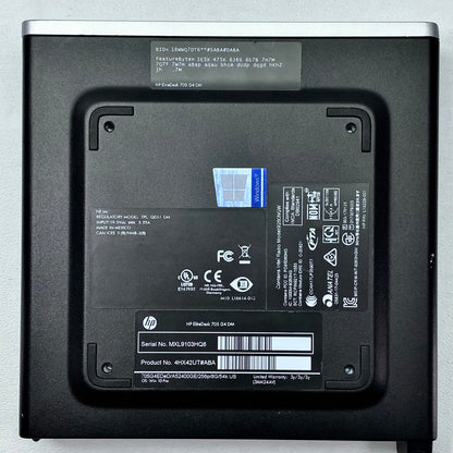 Desktop HP EliteDesk 705 G4  Ryzen 5 2400GE 16GB RAM DDR4 128GB SSD WINDOWS 11 PRO c/ adaptador