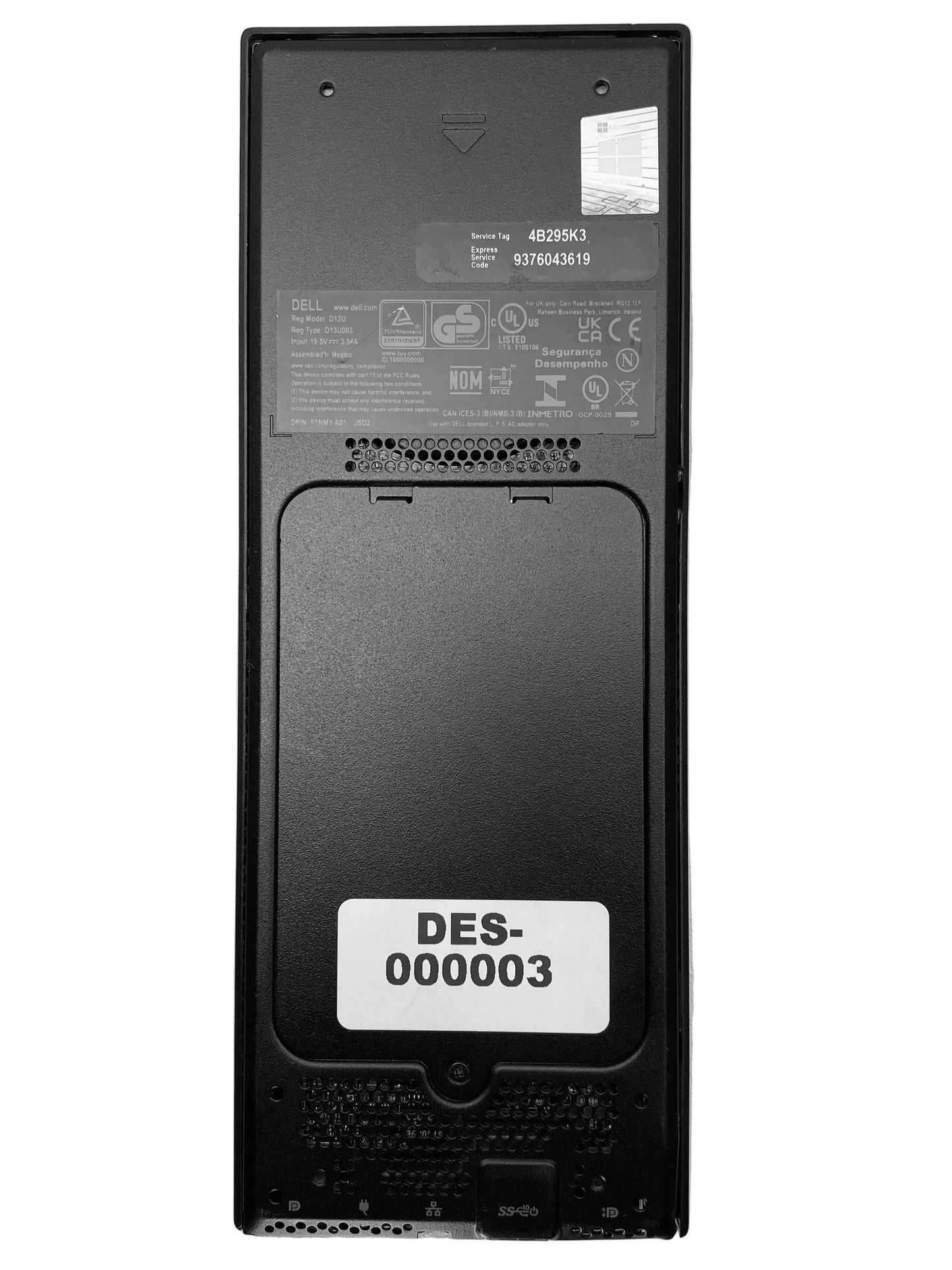 Computadora Dell OptiPlex 3090 UFF i5-1145G7 16GB 256GB SSD c/ adaptador