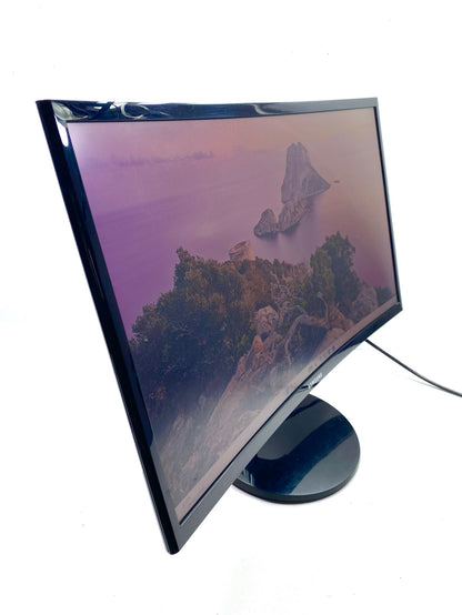 Monitor Curvo Samsung C24F390 24" 1920x1080 (FHD) c/ adaptador