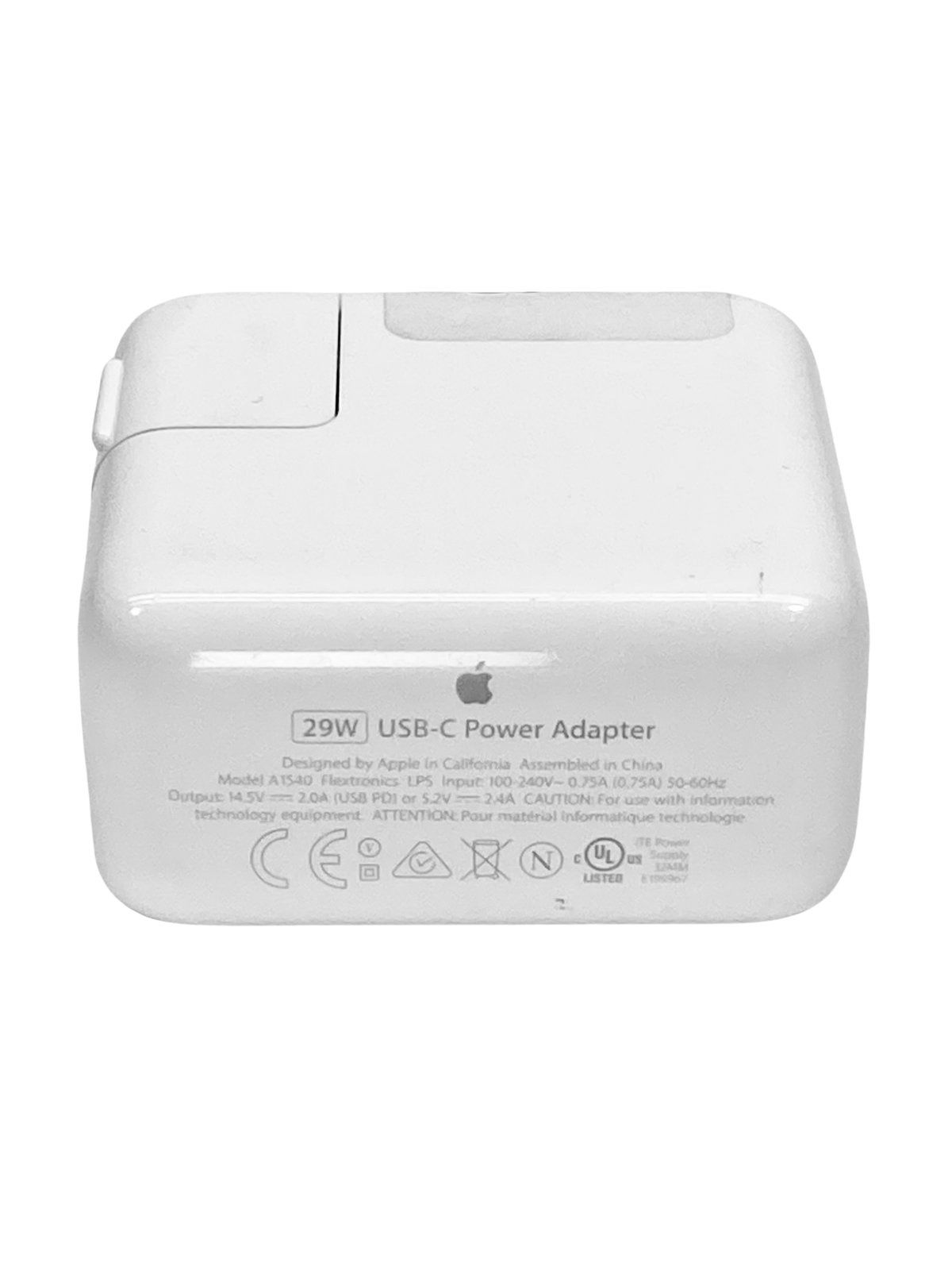 Cargador Apple A1540 Original 29W USB-C
