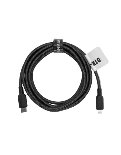 Cables USB-C a Lightning de Tela