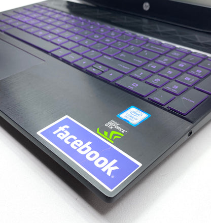 Laptop HP 15t-cx000 15.6" 4K i7-8750H 16GB 256SSD+500HDD W11 Pro c/ cargador