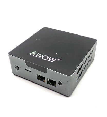 Mini PC Awow AK34 Celeron N3450 6GB RAM DDR3L 64GB SSD WINDOWS 10 HOME c/ adaptador