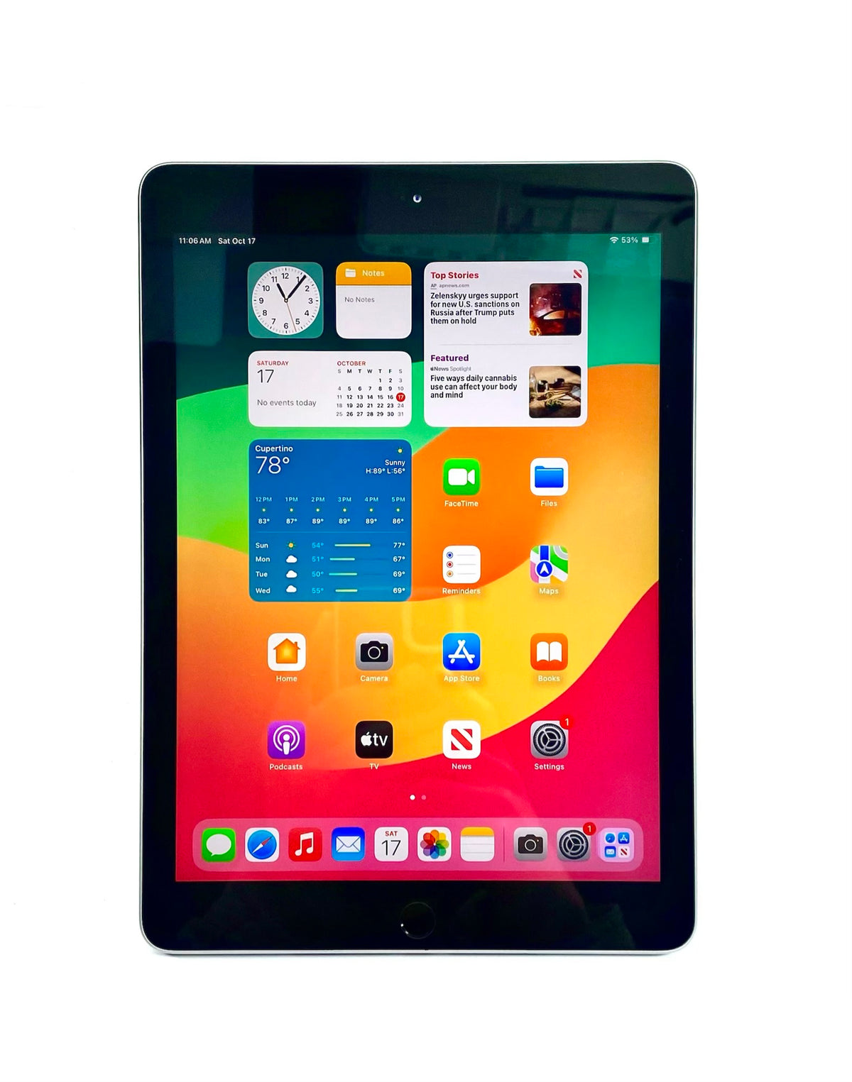 Tablet Apple iPad 6th A1893 32GB iOS 17 c/ cargador
