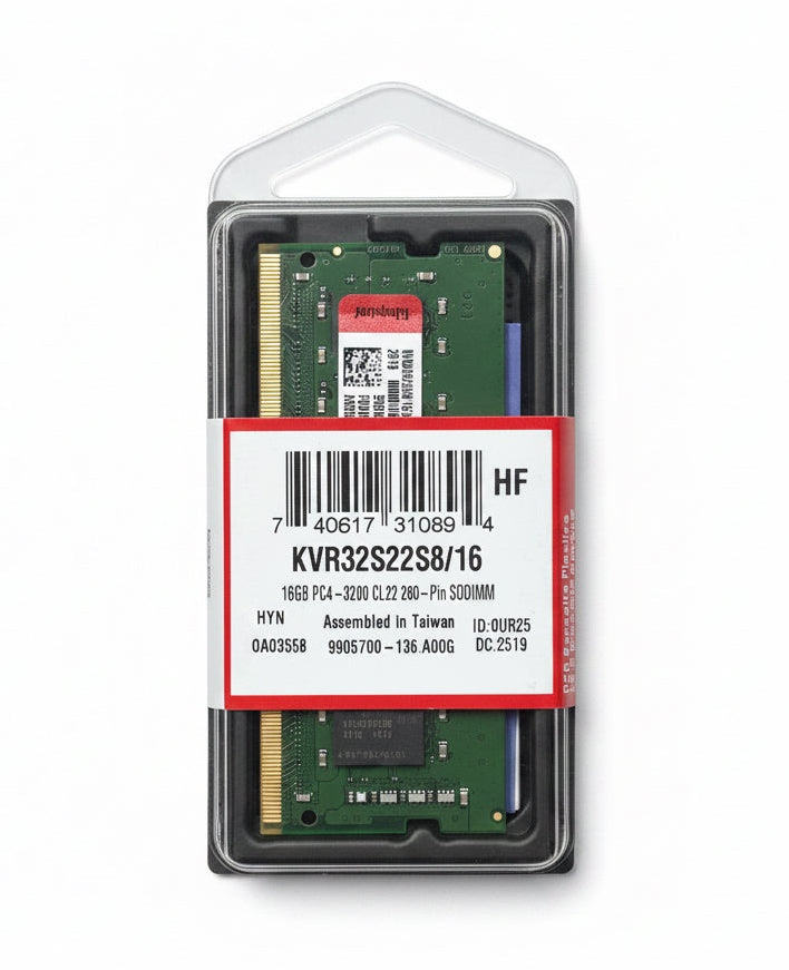 Memoria RAM DDR4 Laptop 16GB Kingston 3200MHz