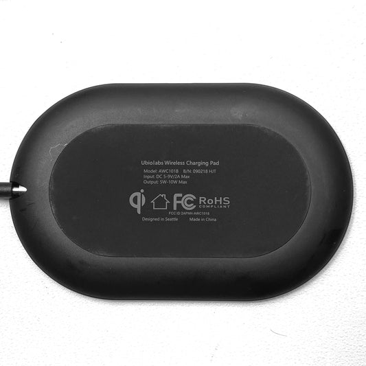 Cargador Inalámbrico Ubiolabs AWC1018 Qi 10W