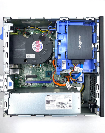 Desktop Dell OptiPlex 7050 SFF Core i7-7700 16GB RAM DDR4 500GB SSD WINDOWS 11 PRO c/ adaptador