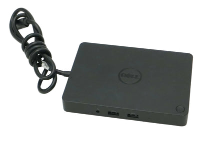Estación de Acoplamiento Dell WD15 USB-C con Doble Pantalla y Cargador Dell de 130 Watts