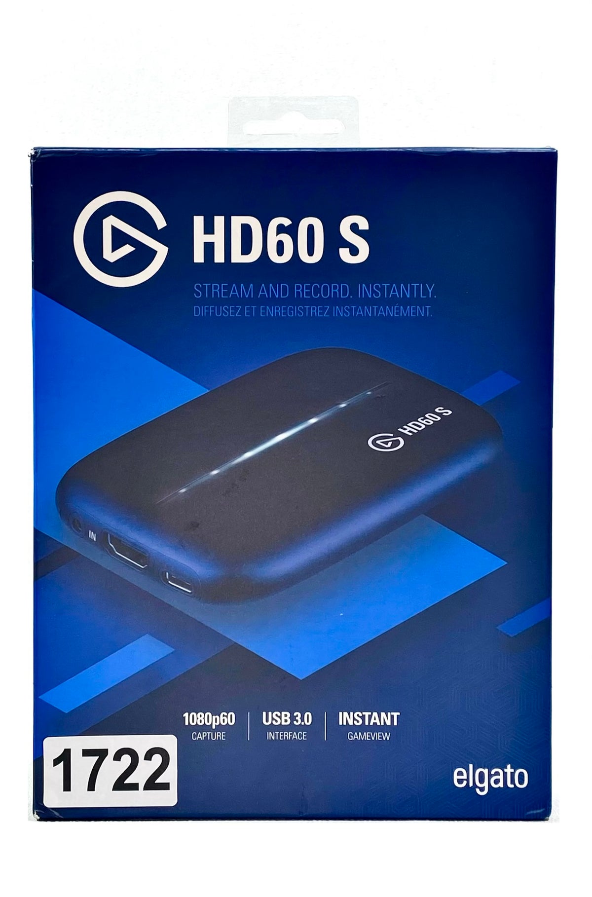 Capturadora Elgato HD60 S HDMI 1080p USB 3.0