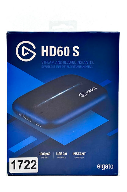 Capturadora Elgato HD60 S HDMI 1080p USB 3.0