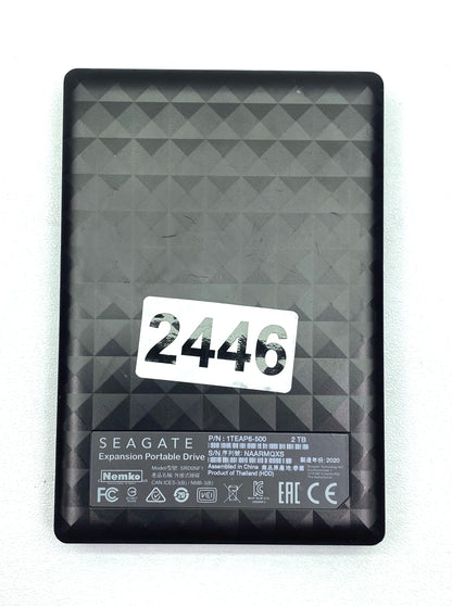 Disco Duro Externo Seagate SRD0NF1 2TB USB 3.0 c/ Cable SATA