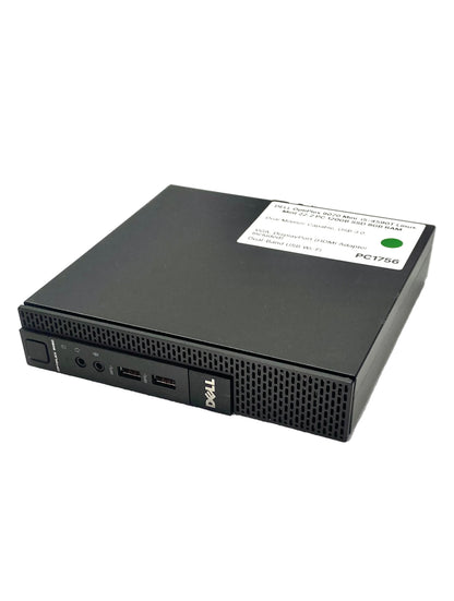 Desktop Dell OptiPlex 9020 USFF i5-4590T 8GB 128GB SSD LINUX MINT c/ adaptador