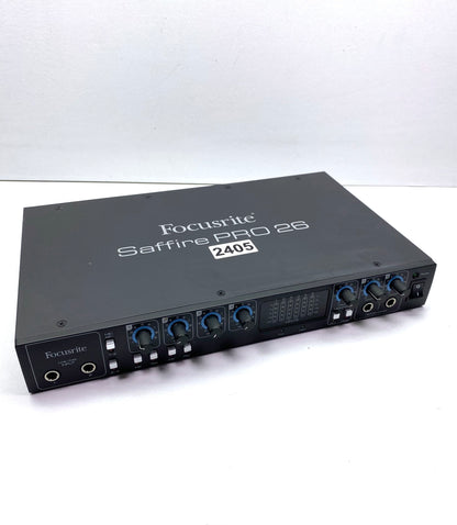 Interfaz de Audio Focusrite Saffire PRO 26 FireWire c/ Adaptador