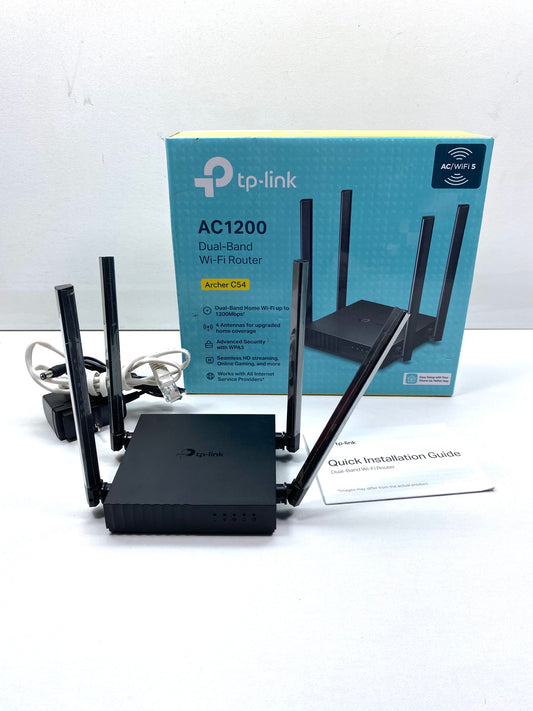 Router WiFi TP-Link AC1200 Dual Band c/ Caja