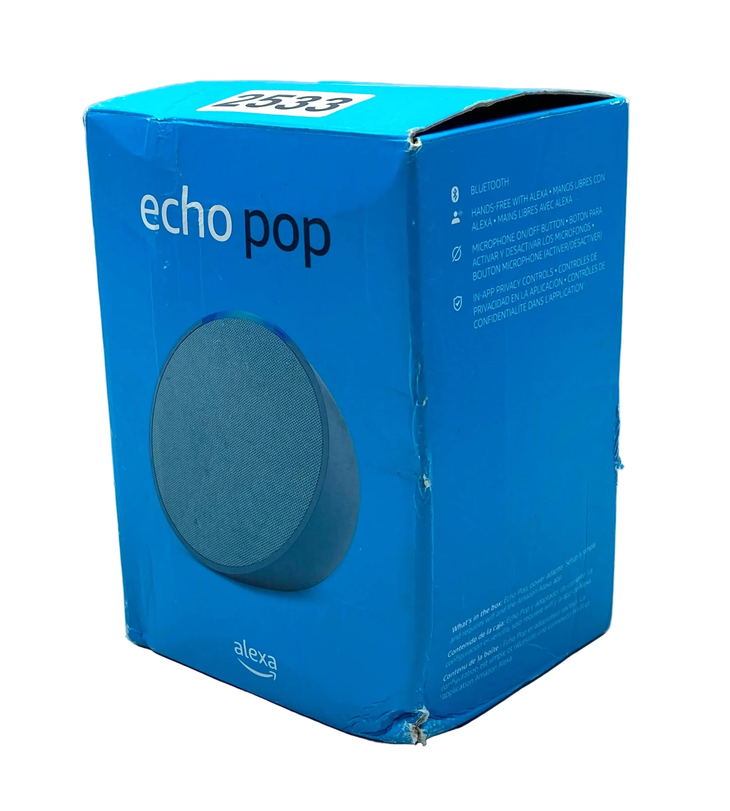 Parlante Inteligente Amazon Alexa Echo Pop L-1855