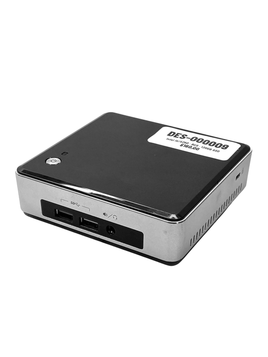 Desktop Intel NUC5i5RYK i5-5250U 8GB 120GB SSD LINUX MINT c/ adaptador
