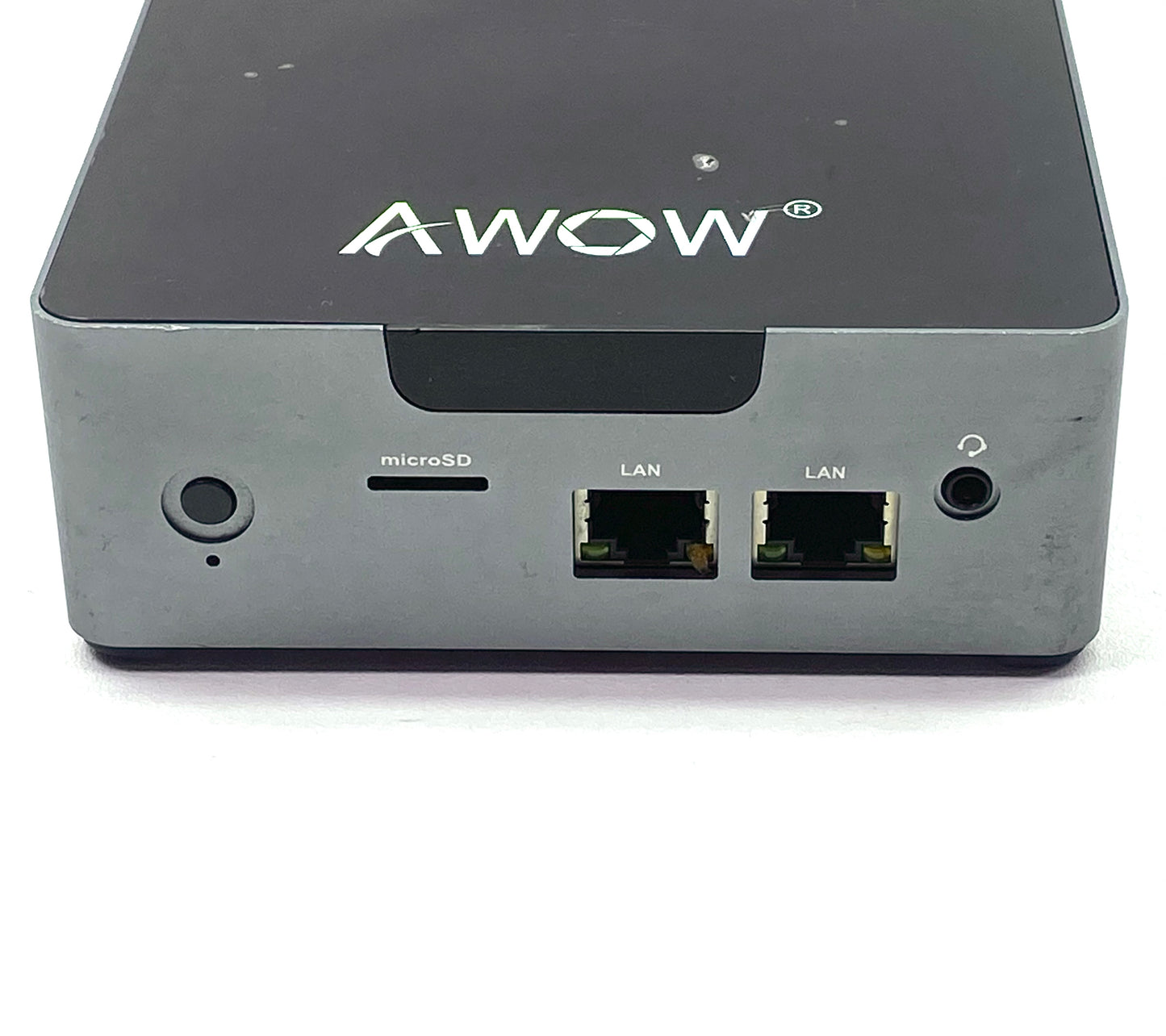Mini PC Awow AK34 Celeron N3450 6GB RAM DDR3L 64GB SSD WINDOWS 10 HOME c/ adaptador