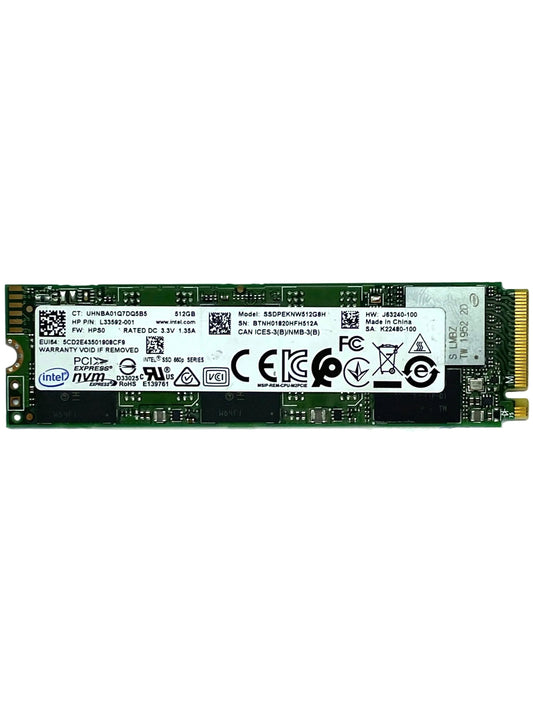 Disco Duro Sólido Intel 512GB M.2 2280 NVMe Gen3x4