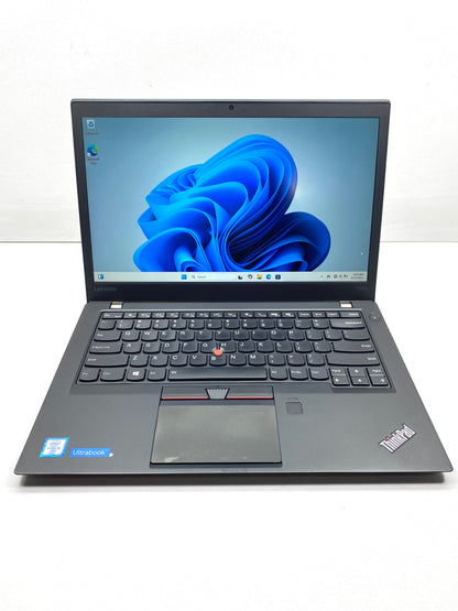 Laptop Lenovo ThinkPad T460s 14" 1920x1080 (FHD) Core i5-6300U 12GB RAM DDR4 256GB NVMe SSD WINDOWS 11 PRO c/ cargador