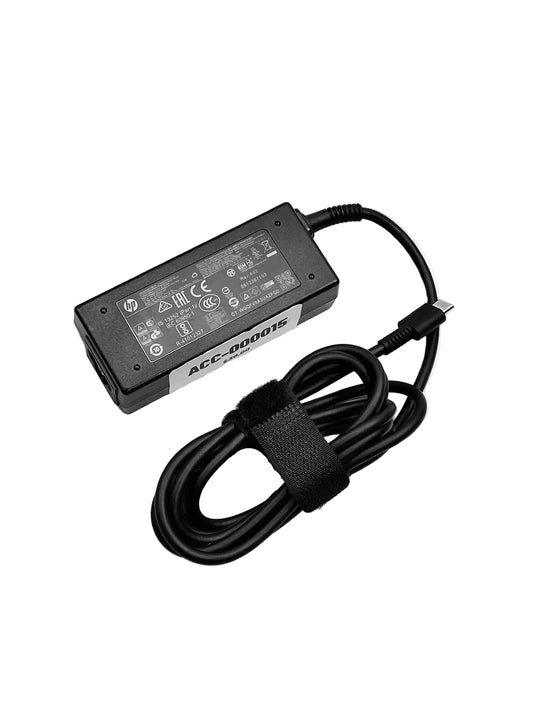 Cargador HP Original 45W USB-C c/ cable