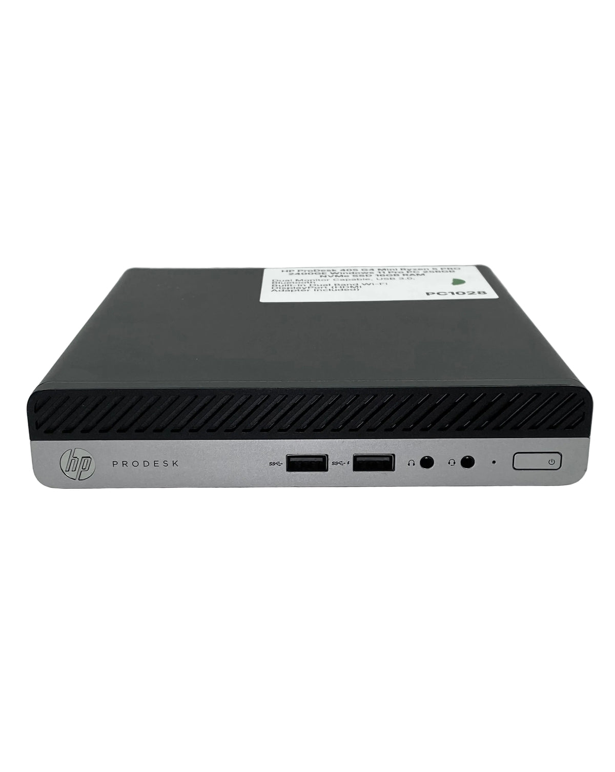 Desktop HP ProDesk 405 G4 Ryzen 5 Pro 2400 GE WINDOWS 11 PRO 256GB NVMe SSD, 16GB RAM c/  adaptador