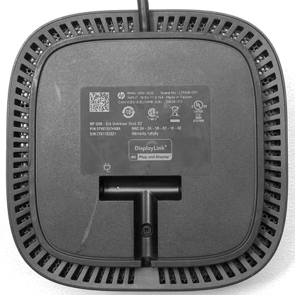 Docking Station HP USB-C Dock G2 HSN-IX02 120W c/ Adaptador