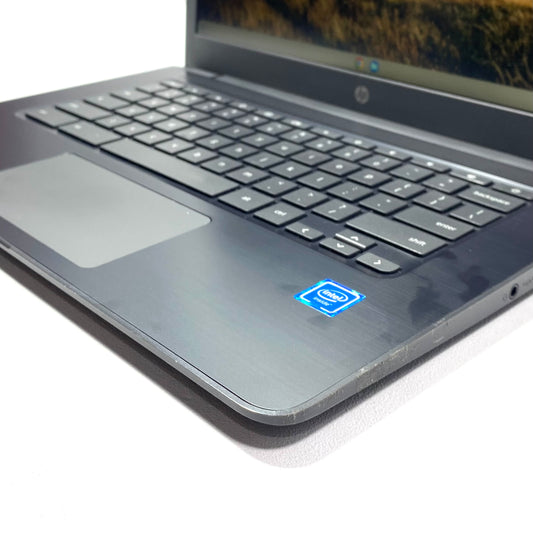 Laptop HP 14-ca043cl 14" HD Celeron N3550 4GB 32GB CHROME OS c/ cargador