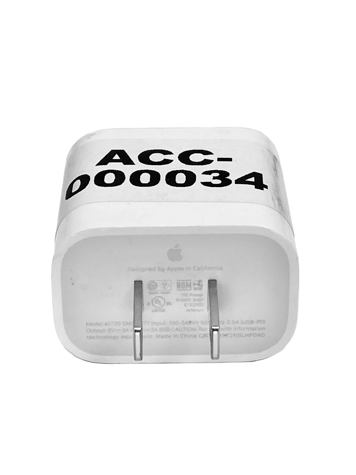 Cargador Apple A1720 Original 18W USB-C