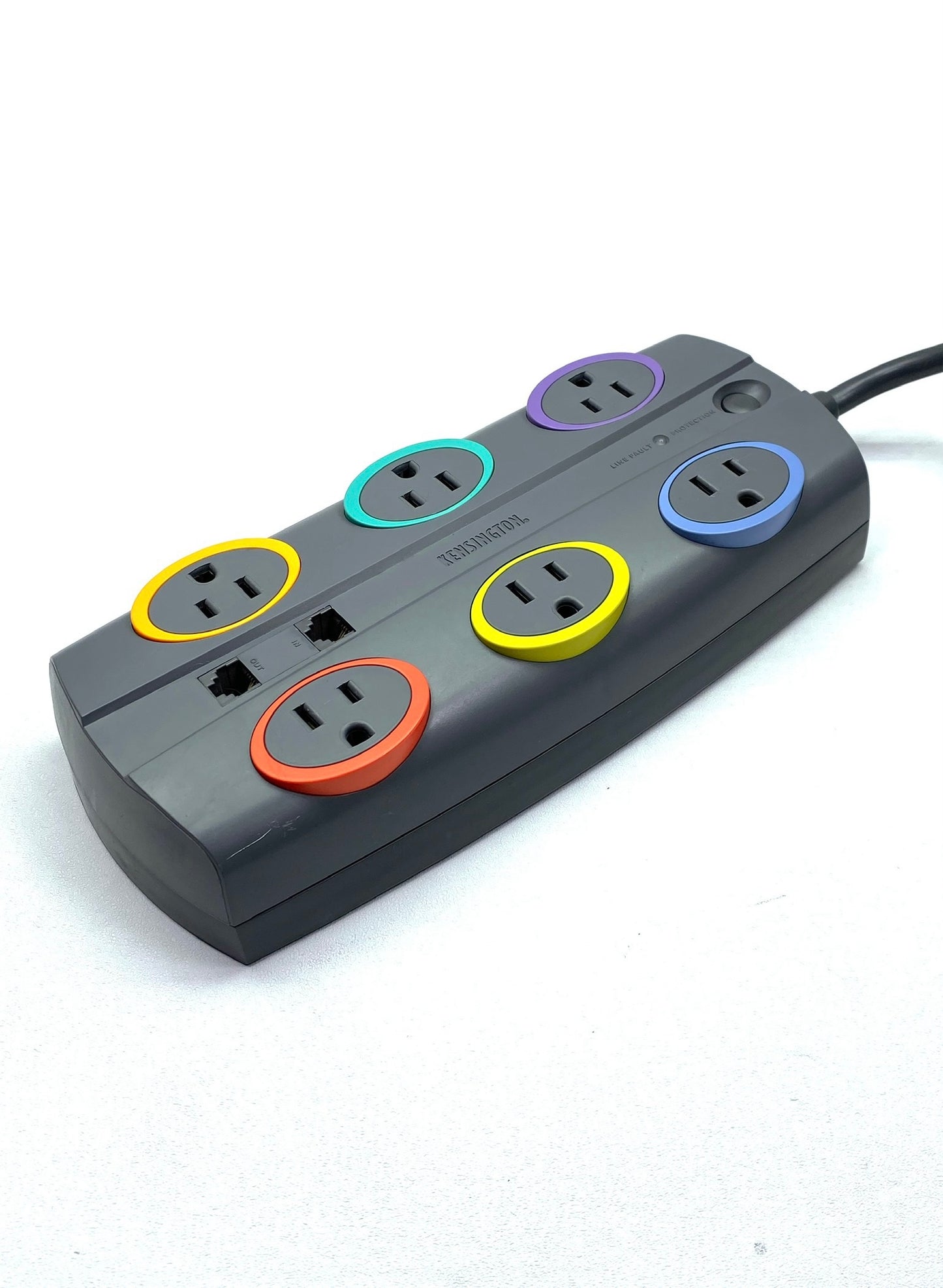 Regleta Kensington SmartSockets K62151 6 Tomas 520J c/ Cable de Alimentación