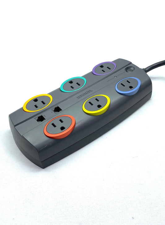 Regleta Kensington SmartSockets K62151 6 Tomas 520J c/ Cable de Alimentación