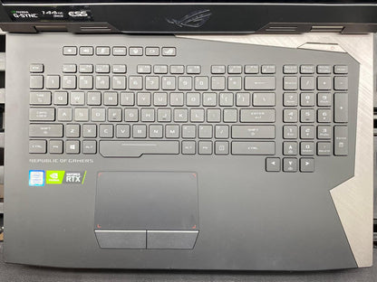 Laptop ASUS ROG G703GX 17.3" 1920x1080 (FHD) Core i9-8950HK 32GB RAM DDR4 512GB NVMe SSD + 1TB HDD WINDOWS 11 PRO c/ cargador