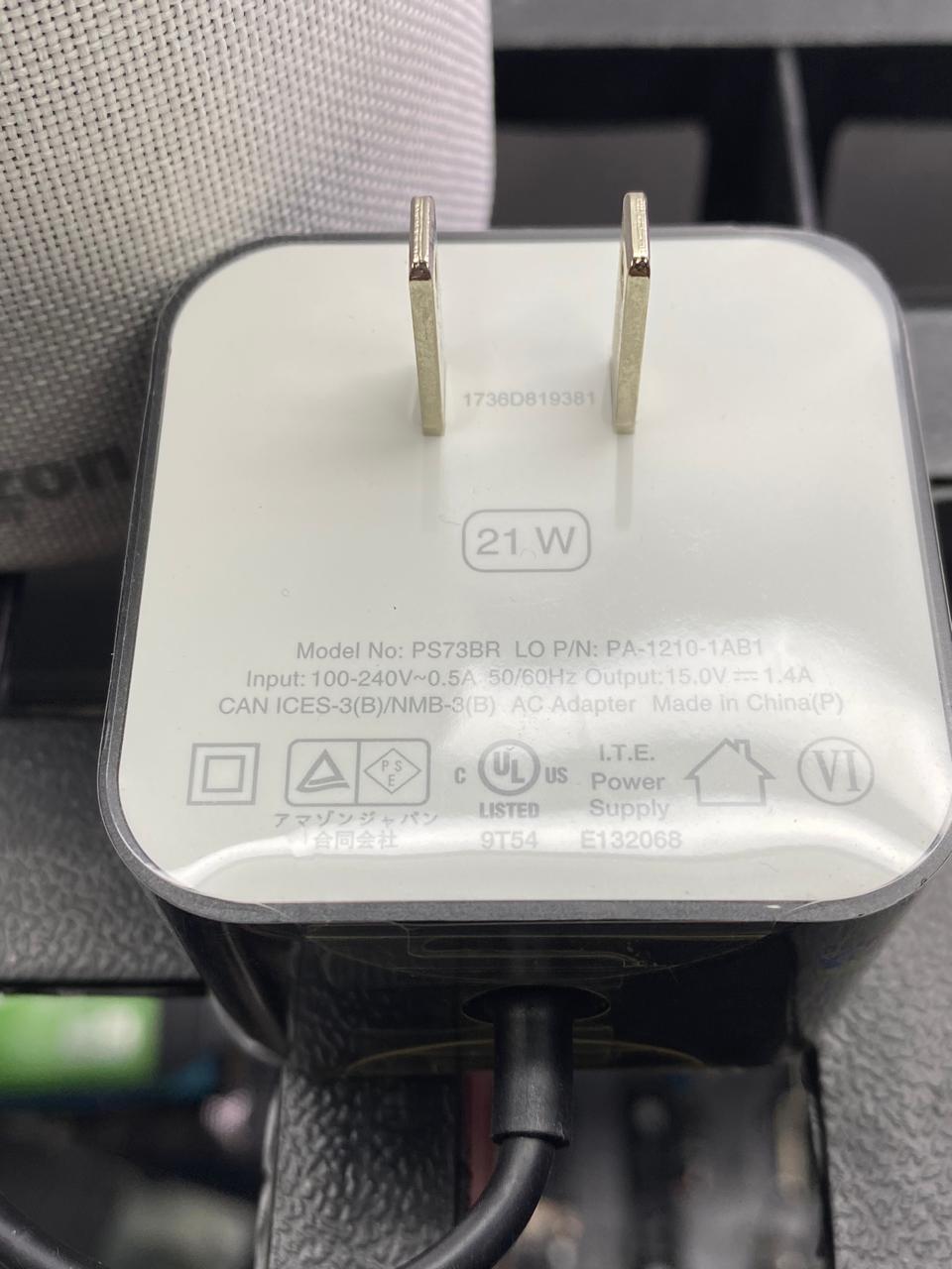 Amazon Echo 2da Generación Blanco/Gris