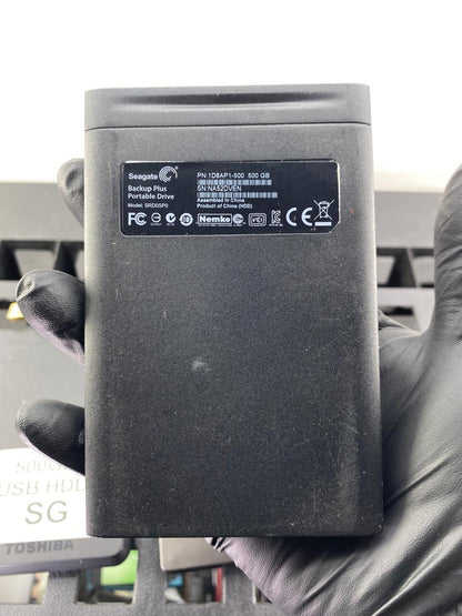 Disco Duro Portátil 500GB USB 3.0 c/ Cable TOSHIBA/SEAGATE (Precio por Unidad)